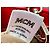 Clutch in pelle rossa con logo MCM Rosso - vista 11