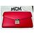 Clutch in pelle rossa con logo MCM Rosso - vista 13