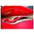 Clutch in pelle rossa con logo MCM Rosso - vista 4