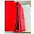 Clutch in pelle rossa con logo MCM Rosso - vista 8