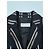 Blazer Dries Van Noten in lana nero con strisce metalliche dorate - vista 7
