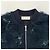 Dries Van Noten Bomber Jacket Navy Blue Sequins Ruffles Green - view 4