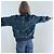 Dries Van Noten Bomber Jacket Navy Blue Sequins Ruffles Green - view 8