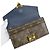 Cartera Pallas M64092 Larga de Louis Vuitton Castaño Azul marino Monograma - vista 14