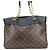 Borsa Tote Pallas di Louis Vuitton Nero Monogramma - vista 4