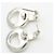 Orecchini a cerchio in argento sterling 925 a forma di cuore traforato Tiffany & Co. - vista 6