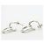 Orecchini a cerchio in argento sterling 925 a forma di cuore traforato Tiffany & Co. - vista 7