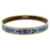 Hermès Hermes Cloisonné Enamel Bangle Bracelet Blue Golden Purple  - view 1