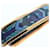Hermès Hermes Cloisonné Enamel Bangle Bracelet Blue Golden Purple  - view 9