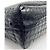 Borsa a Tracolla Miu Miu Spirit Croco Pelle Nera Nero - vista 19
