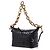Borsa a Tracolla Miu Miu Spirit Croco Pelle Nera Nero - vista 5