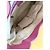 Borsa a mano Gucci Jackie in pelle nappa rosa - vista 13