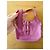Borsa a mano Gucci Jackie in pelle nappa rosa - vista 8