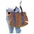 Bamboo Borsa Gucci Monogramma GG Beige Azzurro Blu chiaro
