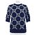 Maglia in lana Gucci Blu Beige Blu navy