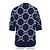 Maglia in lana Gucci Blu Beige Blu navy - vista 2
