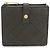 Billetera bi-fold caqui Bottega Veneta