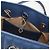 Gucci blaue Leder-Tote - Ansicht 7