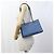 Gucci blaue Leder-Tote - Ansicht 8