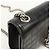 Borsa a spalla in pelle nera Saint Laurent Nero - vista 6