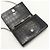 Borsa a spalla in pelle nera Saint Laurent Nero - vista 7