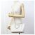 Céline Borsa a mano cabas piccola con coulisse Celine Bianco - vista 9