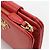 Vitello Cartera bi-fold Prada en cuero rojo Roja - vista 7