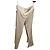 Pantalones de seda ecru Chanel Beige Crudo Blanco roto