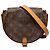 Borsa Tamburello Monogramma Marrone Louis Vuitton