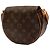 Borsa Tamburello Monogramma Marrone Louis Vuitton - vista 2