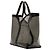 Saint Laurent Graue Maxi PVC Transparente Y Tasche Braun - Ansicht 2