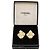 Orecchini a clip a forma di diamante placcati in oro Chanel D'oro - vista 13