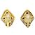 Orecchini a clip a forma di diamante placcati in oro Chanel D'oro - vista 2