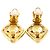 Orecchini a clip a forma di diamante placcati in oro Chanel D'oro - vista 4