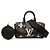 Louis Vuitton Papillon BB Giant Monogram Empreinte Bicolor Schwarz - Ansicht 7