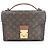 Borsa in pelle Monceau M51185 Monogramma Louis Vuitton Marrone