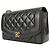 Borsa a Spalla Chanel Diana Nero - vista 3