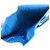 Billetera bi-fold Chanel en piel de ternera granulada azul - vista 17
