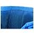 Billetera bi-fold Chanel en piel de ternera granulada azul - vista 19