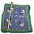 Bufanda de seda Hermès Paris Azul Multicolor Verde - vista 2