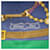 Bufanda de seda Hermès Paris Azul Multicolor Verde - vista 4