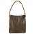 Borsa a Spalla Louis Vuitton Monogram Looping GM Marrone Monogramma