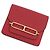Monedero Roulis de Hermès en Rouge H Roja