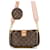 Louis Vuitton Monogram Multi Pochette Accessori Marrone Rosa Pelle verniciata