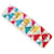 Hermès Hermes Multi-Color Leather Barrette White Multiple colors