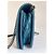 Borsa Chanel Boy blu scuro in pelle - vista 12