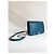 Borsa Chanel Boy blu scuro in pelle - vista 2