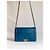 Borsa Chanel Boy blu scuro in pelle - vista 3