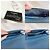 Borsa Chanel Boy blu scuro in pelle - vista 7
