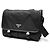 Borsa a Spalla in Nylon e Pelle Saffiano Prada Nero